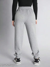 Grey cotton blend printed jogger pants, versatile style for athletic performance by Tabadtod